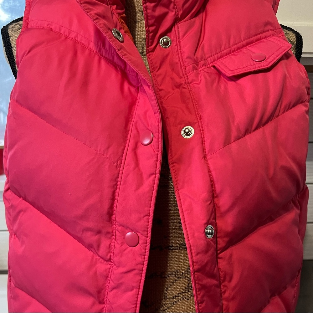 GAP Pink Puffer Vest.